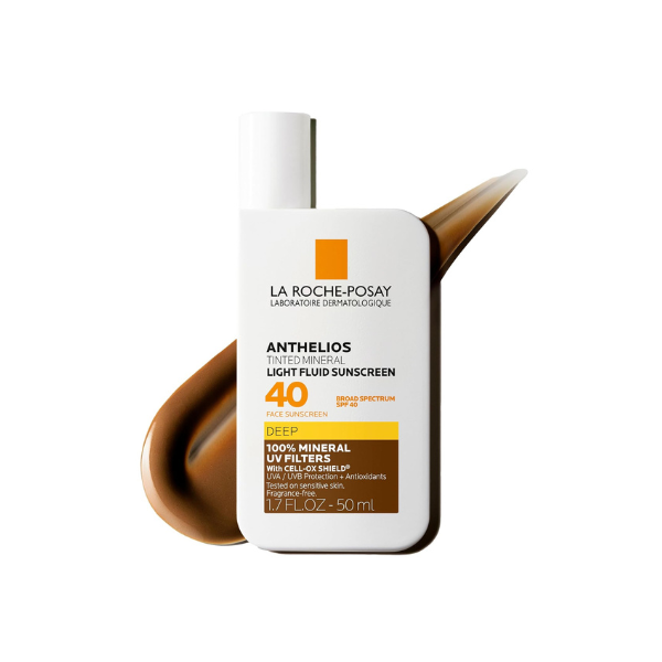 La Roche-Posay Anthelios Mineral Light Fluid Sunscreen for Face in 5 shades