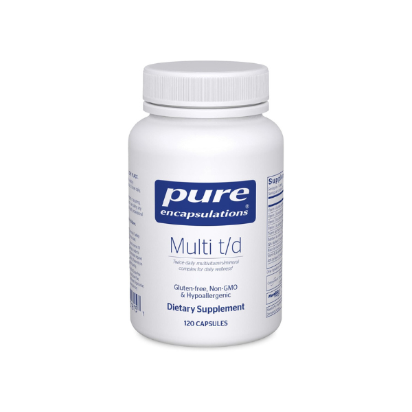 Pure Encapsulations Multi T/D, 120 Capsules