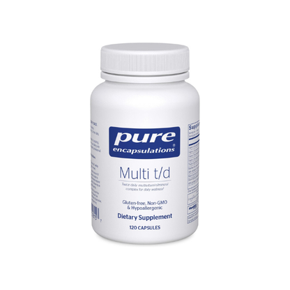 Pure Encapsulations Multi T/D, 120 Capsules