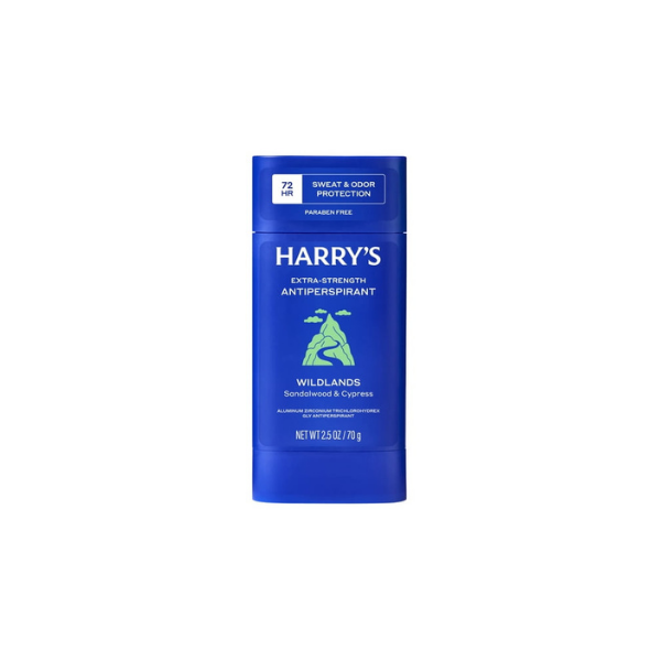 (2 pack) Harry's Extra-Strength Antiperspirant Deodorant for Men, Sweat and Odor Protection, Wildlands, 2.5 oz