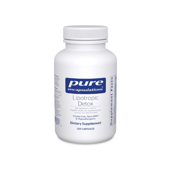 Pure Encapsulations Lipotropic Detox, 120 Capsules