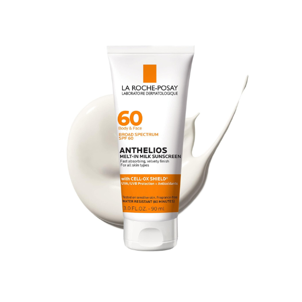 La Roche-Posay Anthelios Melt-In Milk Sunscreen for Face & Body SPF 60
