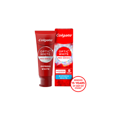 Colgate Optic White Pro Series Express White Toothpaste with 5% Hydrogen Peroxide, 3.0 oz