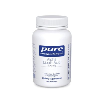 Pure Encapsulations Alpha Lipoic Acid 600 mg, 60 Capsules