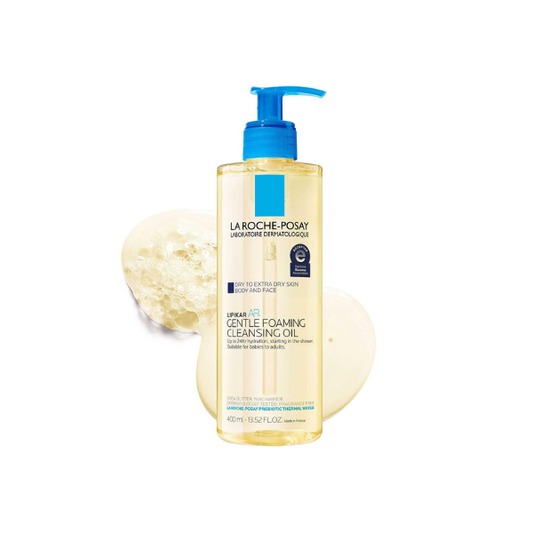 La Roche-Posay Lipikar AP+ Gentle Foaming Cleansing Oil, with Shea Butter