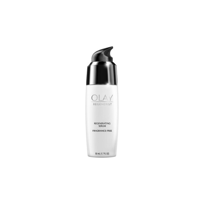 (3 pack) Olay Face Moisturizer, Regenerist Regenerating Serum, Fragrance-Free, Anti-Aging, 1.7fl oz