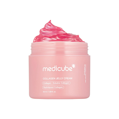 medicube Collagen Jelly Cream, Moisturizing Cream for Plump Skin, 1.69fl.oz