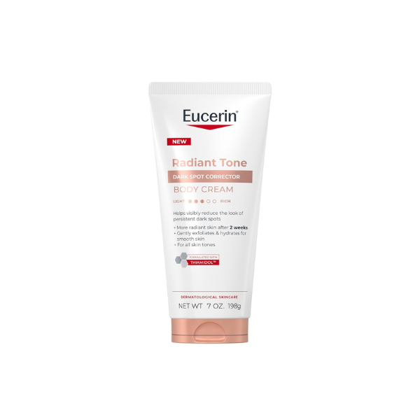 Eucerin Radiant Tone Dark Spot Corrector Body Cream, 7 OZ