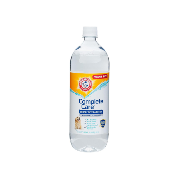 Arm & Hammer Complete Care Dog Dental Water Additive, 35 Fl Oz