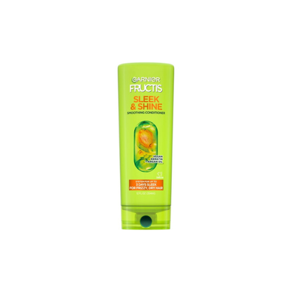 Garnier Fructis Sleek and Shine Smoothing Conditioner with Argan Oil, 21 fl oz