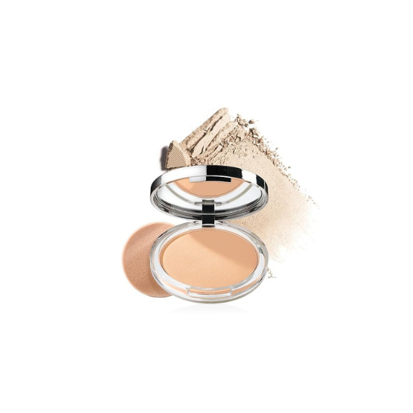 Clinique Stay-Matte Sheer Pressed Face Powder For Oily Skin Types | Sheer Coverage | Minimizes Shine | Makeup & Setting Powder