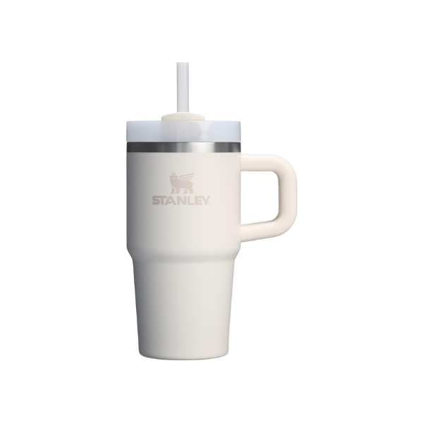 STANLEY Quencher H2.0 Flow State Tumbler, 20 oz, Cream 2.0