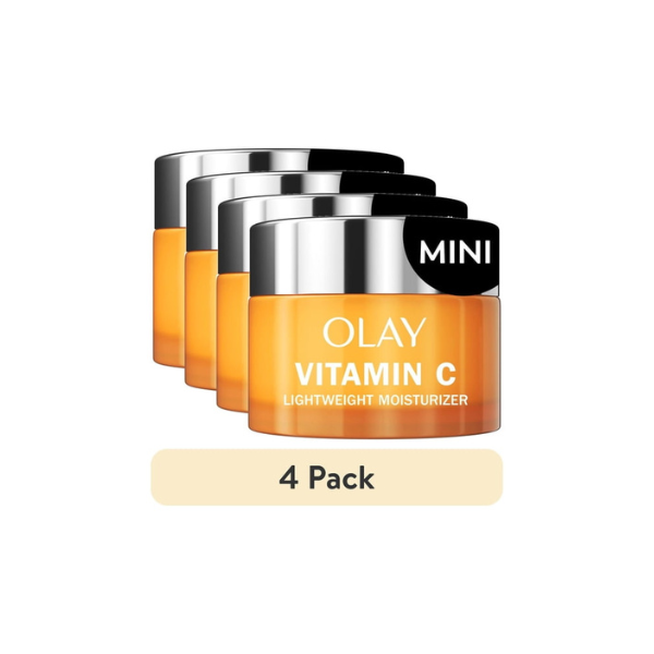 (4 pack) Olay Skin Care Regenerist Vitamin C+ Peptide 24 Facial Moisturizer, Face Cream All Dull Skin, 0.5 oz