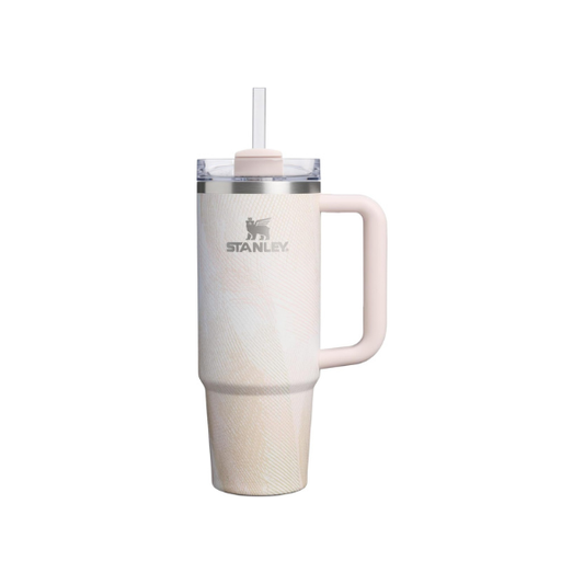 STANLEY Quencher H2.0 Flow State Tumbler, 30 oz, Sahara Plume