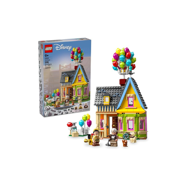 LEGO Disney and Pixar ‘Up’ House, Classic Disney Celebration Building Toy Set for Kids and Movie Fans Ages 9 and Up, A Fun Gift for Fans and Anyone Who Loves Creative Play, 43217
