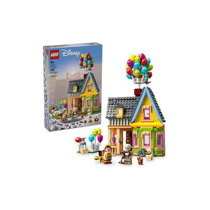 LEGO Disney and Pixar ‘Up’ House, Classic Disney Celebration Building Toy Set for Kids and Movie Fans Ages 9 and Up, A Fun Gift for Fans and Anyone Who Loves Creative Play, 43217
