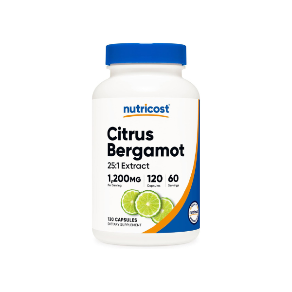 Nutricost Citrus Bergamot Capsules 1,200mg, 120 Capsules, 60 Servings