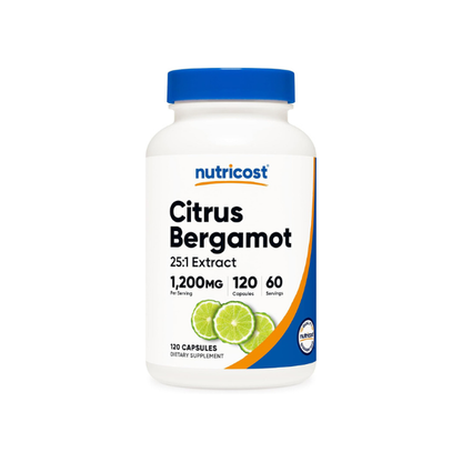 Nutricost Citrus Bergamot Capsules 1,200mg, 120 Capsules, 60 Servings