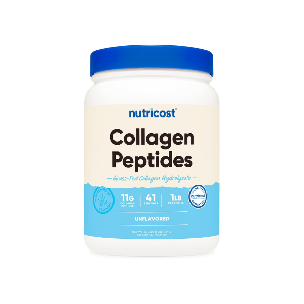 Nutricost Collagen Peptides Powder 1LB (454 G), Grass Fed Bovine