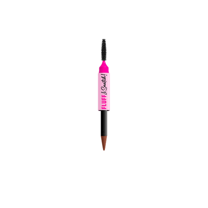 NYX Professional Makeup Fluff & Snatch Eyebrow Pencil, Eyebrow Powder Pen, Auburn, 0.04 oz