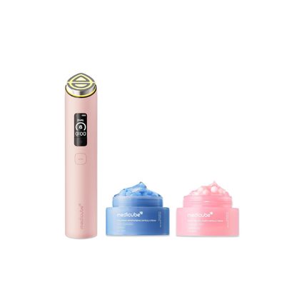 medicube Dual Hydration & Firming Set, Booster Pro X2 & Capsule Cream Duo