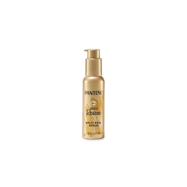 Pantene Hair Serum, Split Ends Hair Treatment, for Damaged Hair, Miracle Rescue, 3.2 oz