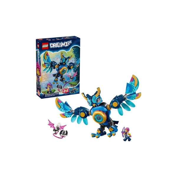 LEGO DREAMZzz Zoey’s Time Owl Building Toy - Pretend Play Set for Girls & Boys - Storytelling Toy for Kids, Ages 8+, with 2 Construction Modes - Gift Idea for Birthdays & Holidays - 71494