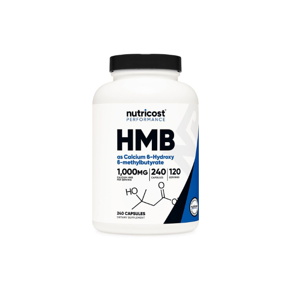 Nutricost HMB (Beta-Hydroxy Beta-Methylbutyrate) 1000mg, 240 Capsules