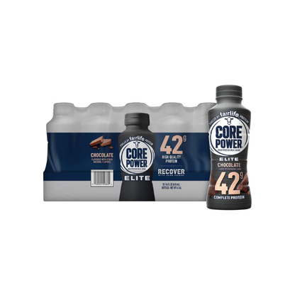 Fairlife Core Power Elite 42g Protein Shake, Chocolate, 14 fl. oz., 10 pk.