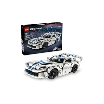 LEGO Technic Dodge Viper GTS-R Sports Car 42234 | Building Toys for Boys & Girls, Ages 10+, Toy Car for Display for Bedroom or Book Shelf, 805 pieces, Gifts for Kids