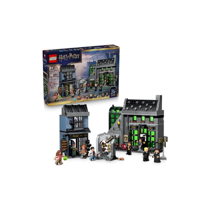LEGO Harry Potter Knockturn Alley Wizarding Shops 76471 | Building Toy for Girls & Boys, Ages 8+, Playset W/ 8 Minifigures, Pretend Play or Display, 788 pieces, Gift for Birthdays