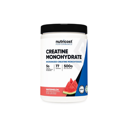 Nutricost Creatine Monohydrate Powder (Watermelon) 500 Gram, Micronized