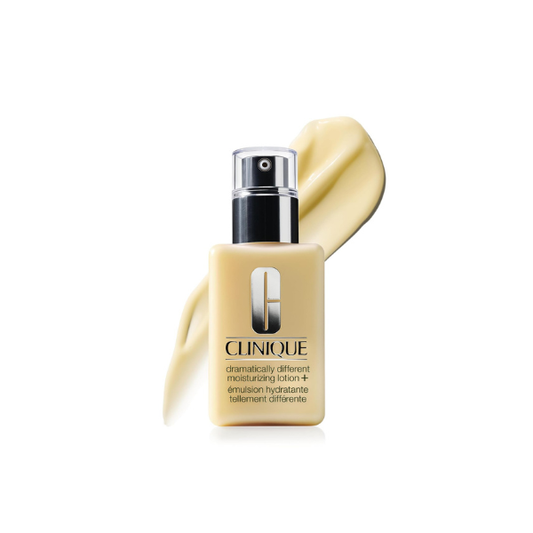 Clinique Dramatically Different Moisturizing Lotion+ | Hydrating Face Moisturizer With Glycerin and Urea | Strengthens Skin Barrier | Step 3 in 3-Step Skin Care Routine