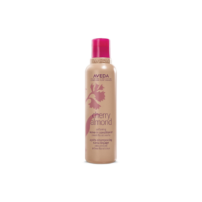 Aveda Cherry Almond Softening Leave-In Conditioner | for Normal to Dry Hair | Detangles, Heat Protection, Controls Frizz | 99% Naturally Derived*| Iconic Aroma of Tonka, Orange, Ylang Ylang, 6.7 Fl Oz