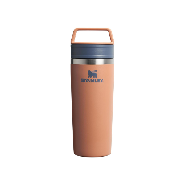 STANLEY Cafe To Go Travel Mug 16 oz | Leakproof Two-Part Drink Through Lid | Tumbler Cup for Coffee, Tea and Drinks | Insulated Stainless Steel Coffee Mug | BPA-Free | Toast