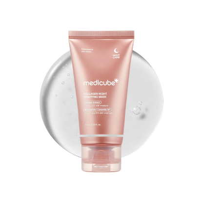 medicube Wrapping Mask Collagen - Overnight Peel Off Facial Mask