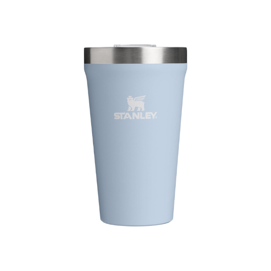 STANLEY Everyday Tumbler 16 oz | Press Fit Drink Through Lid | Beverage, Coffee, and Cocktail Cup | Insulated Stainless Steel Wine Glass | BPA-Free | Blue Dream Stone