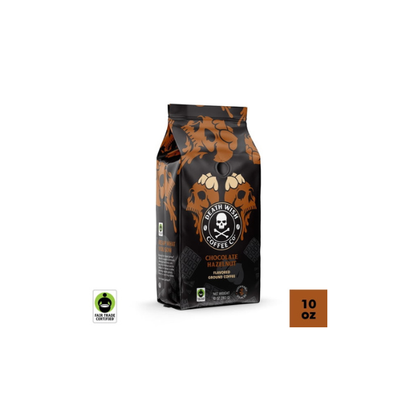 Death Wish Coffee Co., Chocolate Hazelnut, Fair Trade, Ground Coffee, Natural Flavors, 10 oz
