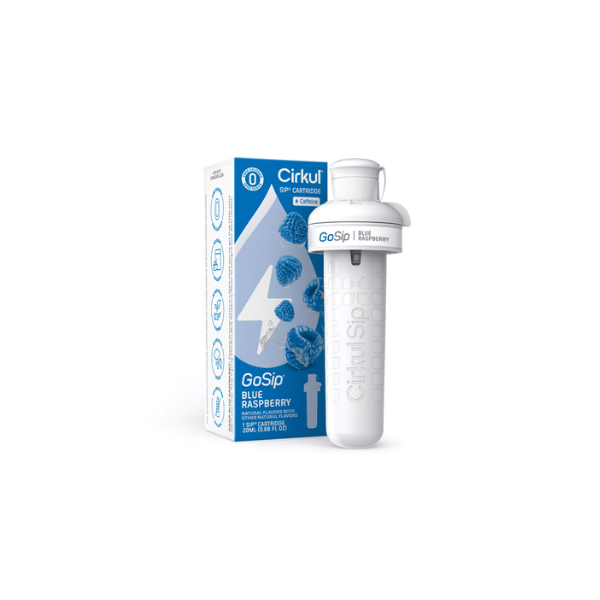 Cirkul GoSip Blue Raspberry Flavor Cartridge, Drink Mix, 1-Pack