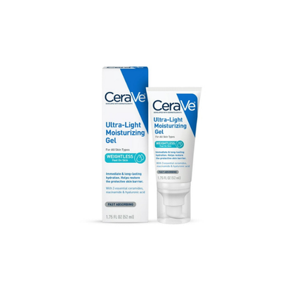 CeraVe Face Moisturizer Ultra-Light Gel with Hyaluronic Acid & Niacinamide 1.75 fl oz