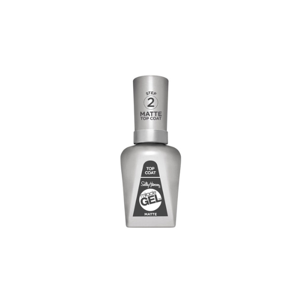 Sally Hansen Miracle Gel Nail Polish Lacquer Matte Top Coat, 0.5 fl oz