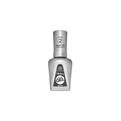 Sally Hansen Miracle Gel Nail Polish Lacquer Matte Top Coat, 0.5 fl oz