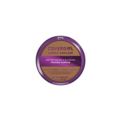 COVERGIRL Simply Ageless Wrinkle Defying Pressed Powder, 265 Tawny, 3.9 oz, Hydrating Formula