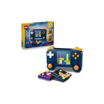 LEGO Creator 3 in 1 Retro Gaming Console Building Toy for Boys & Girls - Kids Build a Console, Mini Arcade Game, or Mini Computer - Gift Idea for Gaming Fans, Ages 8+ - 31380