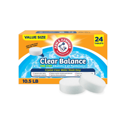 ARM & Hammer Clear Balance pH Maintenance Tablets, 24 Count