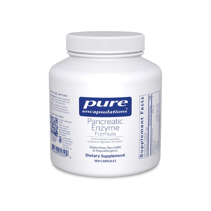 Pure Encapsulations Pancreatic Enzyme Formula, 180 Capsules