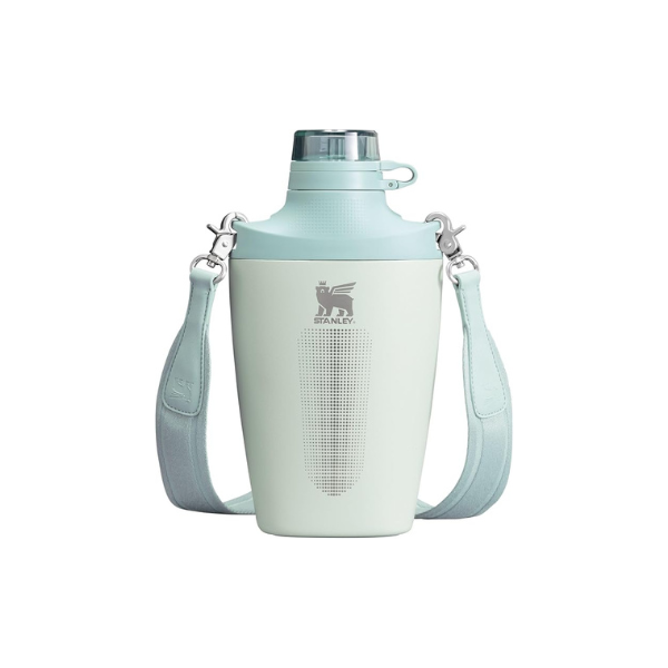 Stanley Cross Bottle 23 oz | Travel Water Bottle with Jacquard Strap | Leakproof Tritan Lid with Removable Straw | Insulated Stainless Steel | BPA-Free | Mist