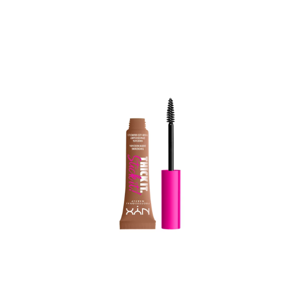 NYX Professional Makeup Thick It Stick It Thickening Brow Gel, Auburn