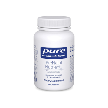 Pure Encapsulations PreNatal Nutrients, 60 Capsules
