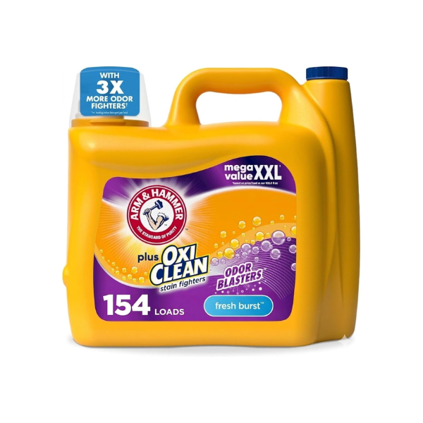 ARM & HAMMER Plus OxiClean with Odor Blasters Liquid Laundry Detergent